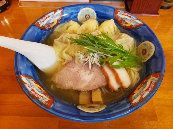 「特製ワンタン麺（新塩）」@支那そば 幸雲の写真