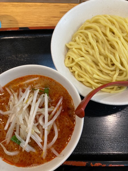 「辛味噌つけめん」@味噌麺処 花道庵の写真