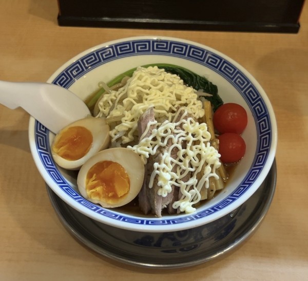 「冷やし中華」@雷神 角ふじの写真