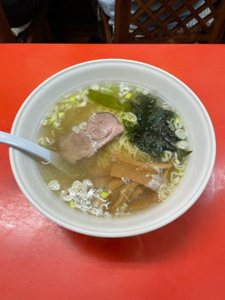 「塩ラーメン(650円)」@自由軒の写真