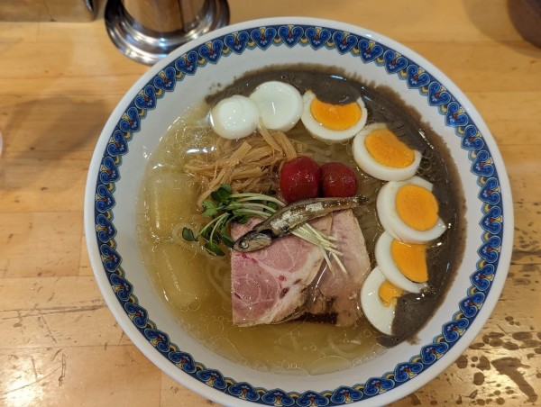 「伊吹いりこの本格冷麺」@らーめんセンター トミオの写真