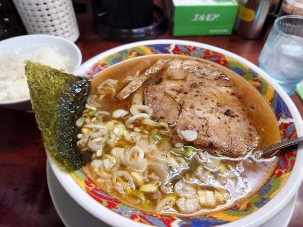 「まぐろラーメン　醬油」@まぐろラーメン 大門の写真