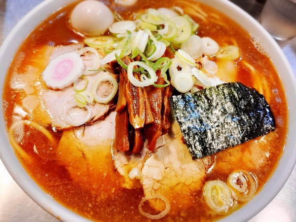 「チャーシューメン + 味玉」@滝野川大勝軒の写真