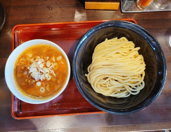「大辛味噌つけめん 並」@つけめん・らーめん活龍 境店の写真