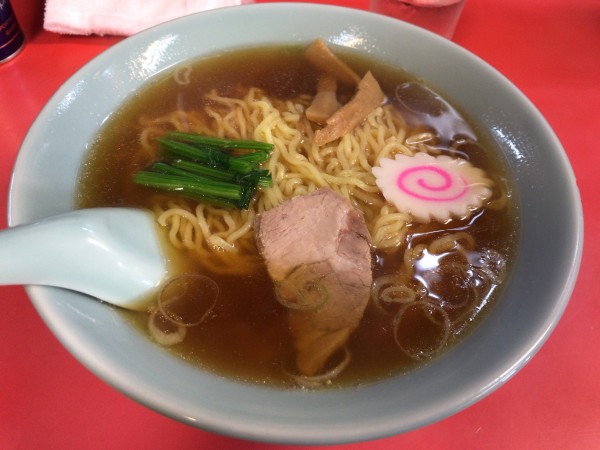 「ラーメン 550円」@はちまき家 青果市場店の写真