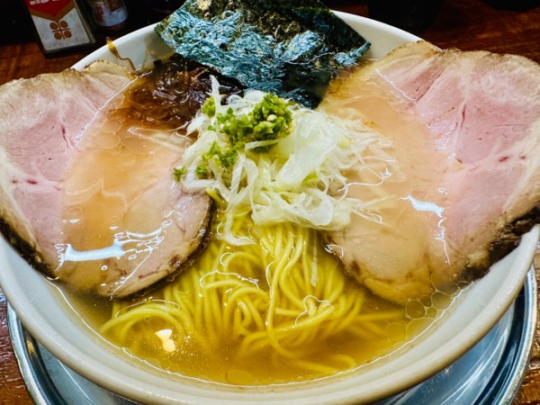 「【限定3番】ネギ油ジュ～！【1300円】」@元祖一条流がんこラーメン たま館分店の写真