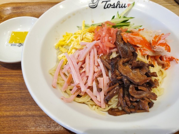 「6品目の冷し中華 醤油」@れんげ食堂 Toshu 弘明寺店の写真