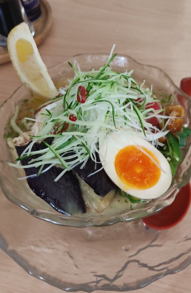 「冷しとりそば」@らーめん天神下 大喜の写真