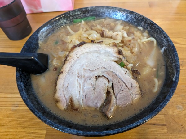 「にんにく味噌ラーメン」@麺処 らふてるの写真