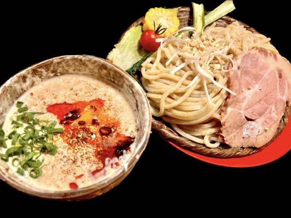 「冷やし担々つけ麺 1,000円」@豚骨らーめん れんの写真