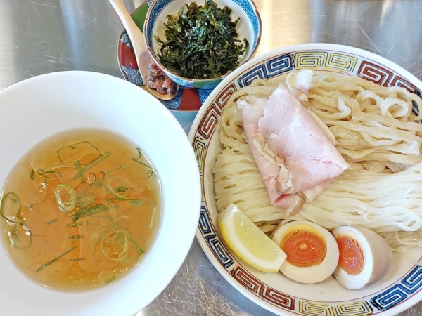 「COLD WHITE つけNOODLE＋味玉」@EAGLE NOODLEの写真