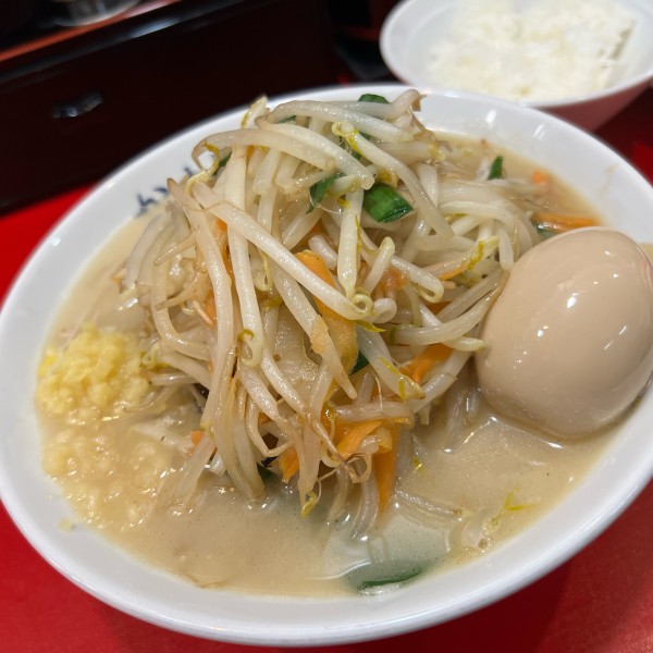 「濃厚タンメン　味玉」@濃厚タンメン かめしげの写真