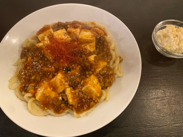 「極太麻婆豆腐麺　1200円」@ロケット商会の写真