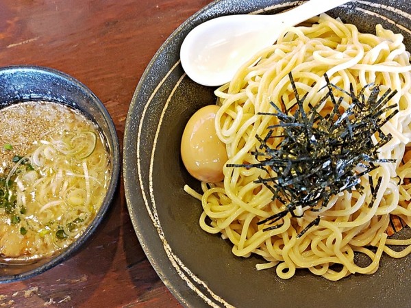 「こく豚つけめん（中盛）＋味玉」@つけ麺 七菜矢の写真