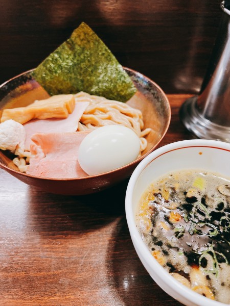 「味玉濃厚つけそば マー油」@麺屋 ルリカケスの写真