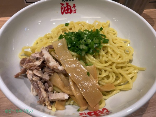 「油そば大盛(780円)」@元祖油堂 川口駅前店の写真