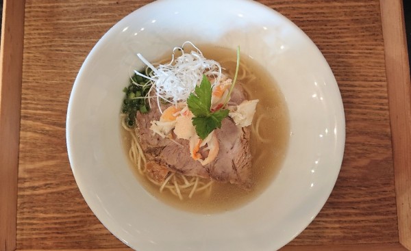 「【限定】ズワイ蟹と本蛤の潮そば   990円」@麺's キッチン RIRIの写真