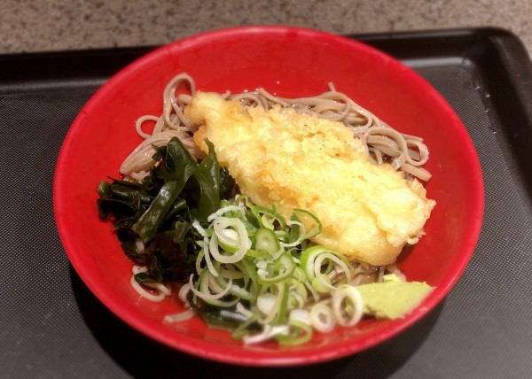 「とり天そば(550円)」@名代 富士そば 代々木八幡店の写真