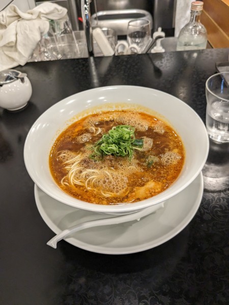 「担々麺替え玉」@創作麺工房 鳴龍の写真