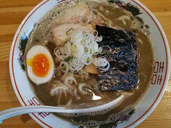 「濃厚煮干中華蕎麦(さらり)」@麺屋 成天の写真