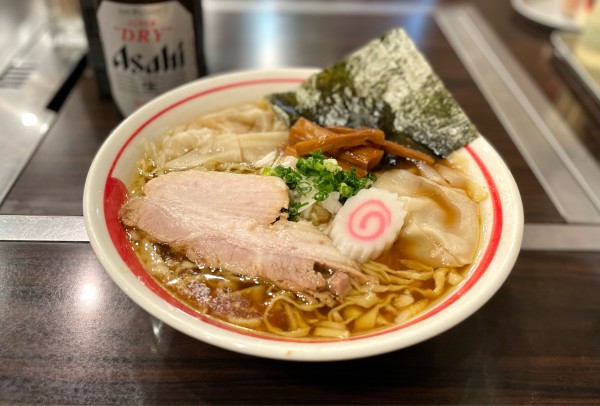 「小田原系ワンタン麺 ¥980」@小田原系ラーメンともんじゃ酒場の写真