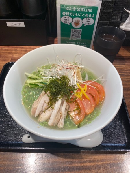 「冷塩酸っぱ麺」@らーめんぶん治の写真