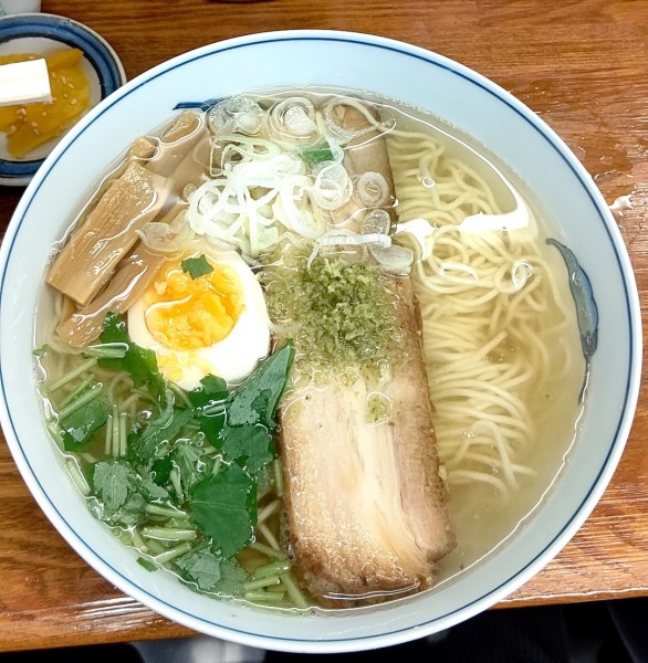 「和風柚子柳麵」@麺屋ひょっとこの写真
