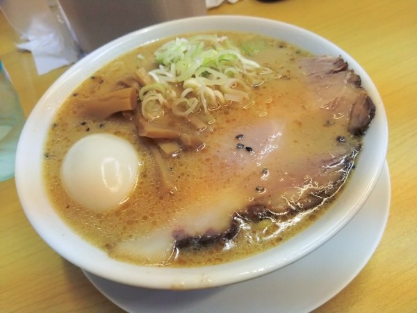 「味噌ラーメン煮玉子 920円」@支那そば いしおかの写真