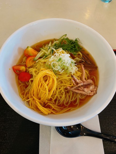 「冷やし中華　限定麺」@二代目麺屋こうじの写真