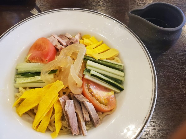 「冷やし中華 醤油」@王家菜館 並木店の写真