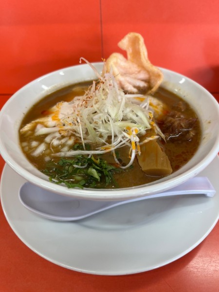 「鶏白湯　特製辛味噌らーめん」@麺や 松辰の写真