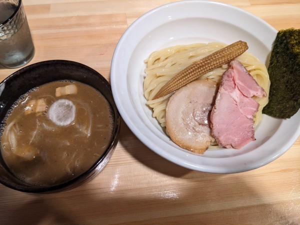 「濃厚煮干つけ麺」@井さい東京の写真