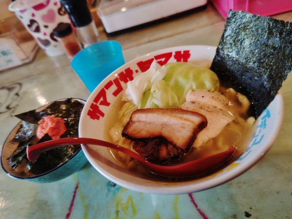 「朝ラー太麺６００円＆ノリ明太１５０円」@ハイデン.コッコFACTORYサマンサ・タマサの写真