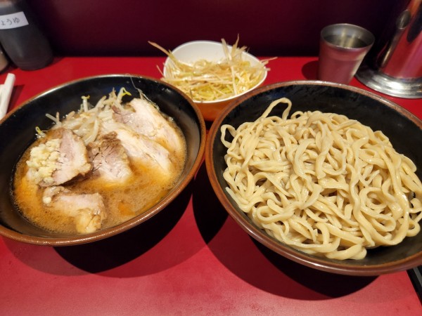 「つけ麺　ネギ　豚４　7月7日」@ラーメン二郎 荻窪店の写真
