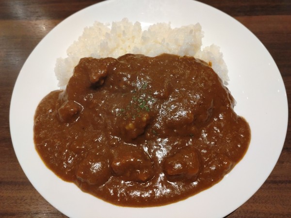 「ポークカレー（スープ・サラダ付き）　９５０円」@The CorkScrew Bar & Grillの写真