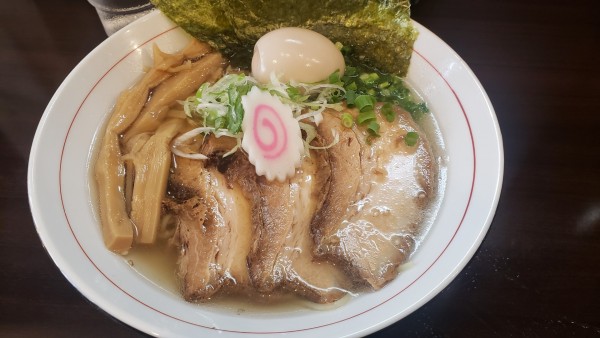 「ひばりらーめん （塩）」@麺 ひばりの写真