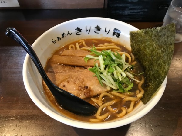 「らぁめん黒 420円（半額クーポン）」@葉月直系 きりきり舞の写真