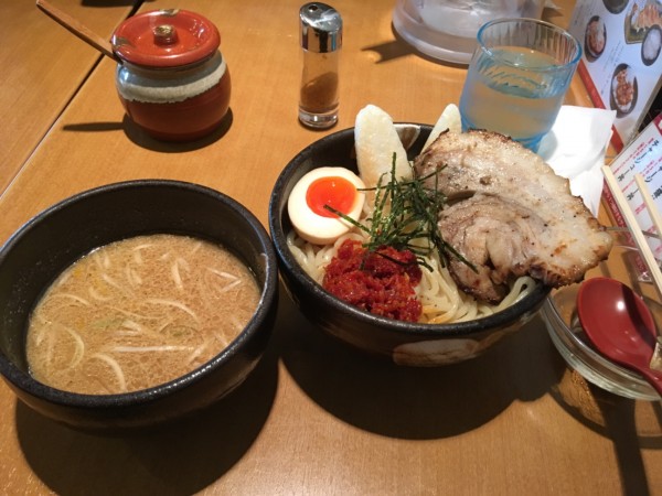 「期間限定　つけ麺」@みそ屋 田所商店 WBG店の写真