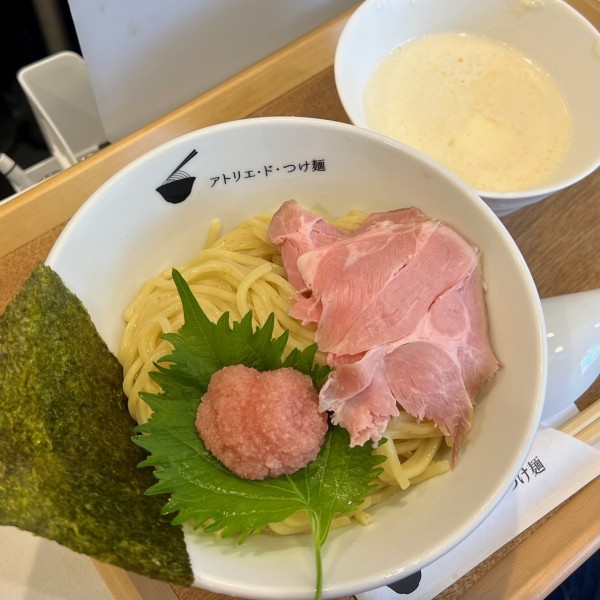 「たらこクリームつけ麺」@アトリエ・ド・つけ麺の写真
