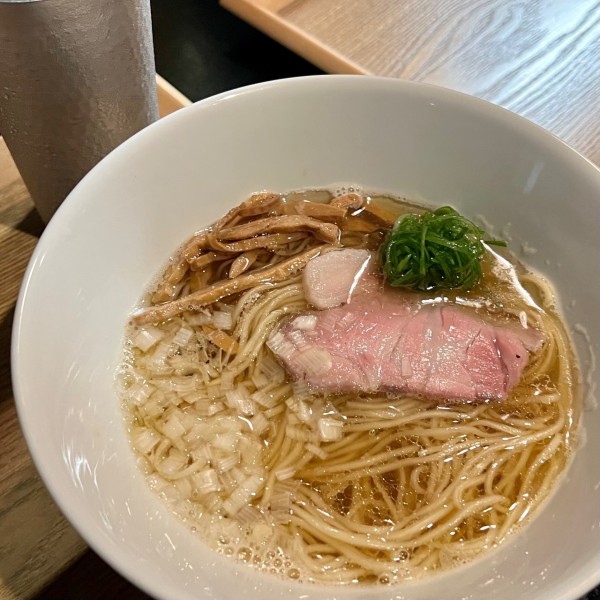 「塩らぁ麺」@のど黒らぁ麺 永屋の写真