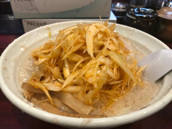 「辛ネギらーめん(醤油)ギタギタ¥1,050」@こってりらーめん なりたけ TOKYOの写真