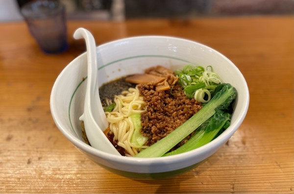 「汁無担担麺（一口ライス付）¥900」@ロ麺ズの写真