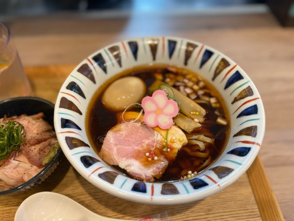 「冷やしえびそば」@えびそば 緋彩の写真