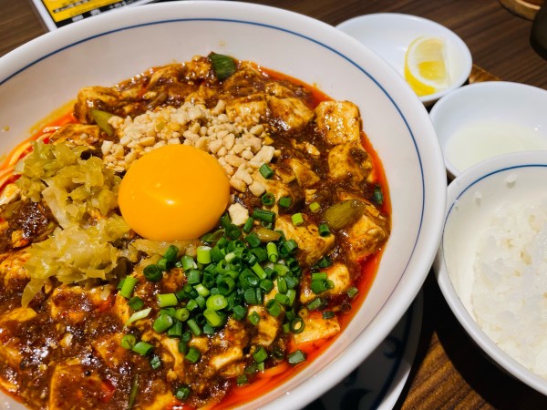 「陳麻婆豆腐ファイヤー麺 1,375円 追い飯 70円」@中国名菜 陳麻婆豆腐 ルクアイーレ大阪店の写真