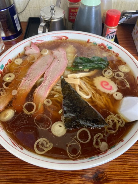 「ワンタンメン大盛り」@手打ちラーメン みうらの写真
