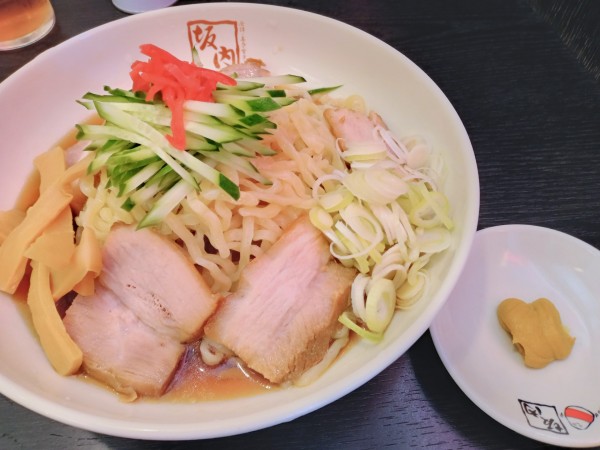 「中華風冷やしラーメン」@喜多方ラーメン 坂内 大塚店の写真