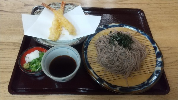 「天ざるそば1000円」@吾妻そばの写真