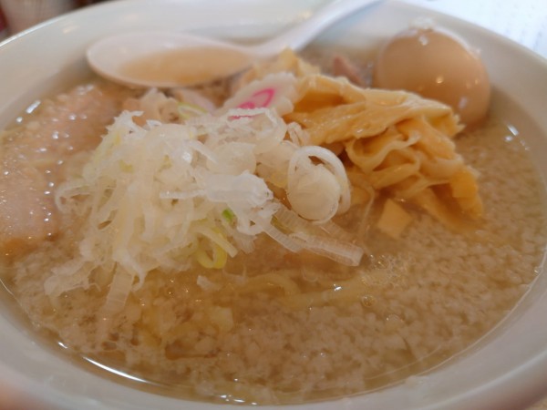 「1チャーシュー麺+味玉+背脂」@食い処 克貴の写真