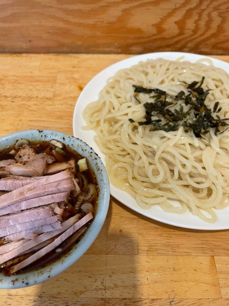 「チャーシューつけそば 大盛」@中華つけ蕎麦 でき心の写真