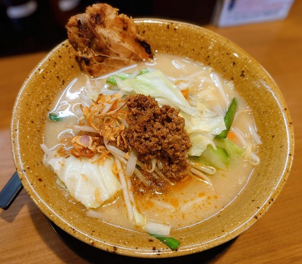 「九州麦味噌野菜らーめん」@蔵出し味噌 麺屋 壱正 岐阜店の写真